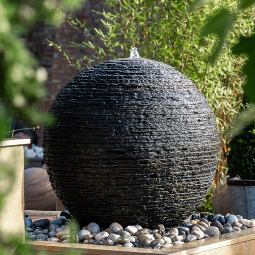 Foras Belmont 60cm Layered Slate Water Feature Kit (with light) - My Zen Space