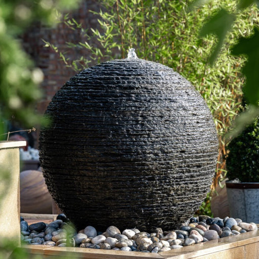 Foras Belmont 40cm Layered Slate Water Feature Kit (with or without light) - My Zen Space