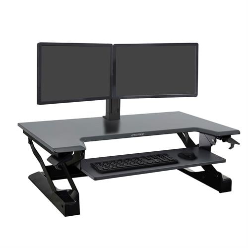 Ergotron WorkFit-TL, Sit-Stand Desktop Workstation - Large Surface - My Zen Space